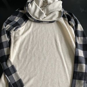 12pm by Mon Ami cowl neck sweater